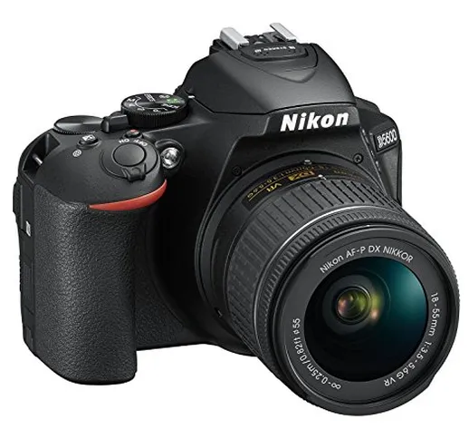 Nikon D5600 + AF-P DX NIKKOR 18-55 mm f/3.5-5.6 G VR, Reflex Digitale, 24.2 Megapixel, LCD...