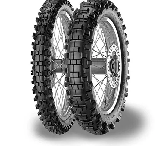 COPPIA PNEUMATICI GOMME MCE 6 DAYS EXTREME 90/90-21 54M + 140/80-18 70M