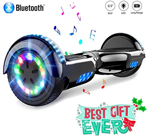 COLORWAY Scooter 6.5‘’ Smart Scooter Auto Bilanciamento Bluetooth Elettrico e LED Multicol...