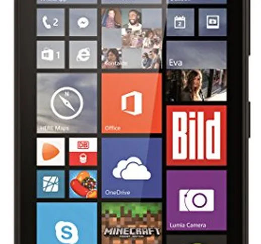 Microsoft Lumia 640 LTE (4G & 3G) Smartphone, Display HD-IPS 5 Pollici, Processore Quad-Co...