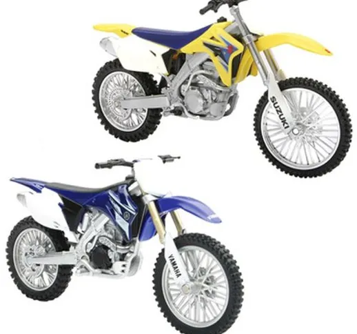 New Ray 67223 R Modellino Moto Dirt Bike + Race, Modelli Assortiti