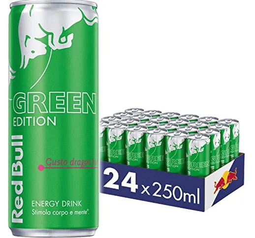 Red Bull Energy Drink, Gusto Dragon Fruit, 250 ml (24 Lattine)