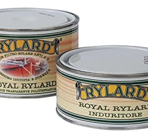 Rylard Royal Vernice Poliuretanica per Legno, Trasparente, 375 ml