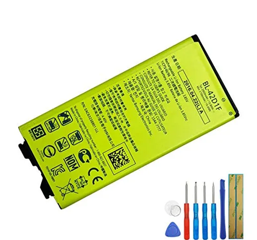 E-yiiviil BL-42D1F Li-ion Batteria compatibile per LG G5 G5 Lite H820 H830 LS992 VS987 con...