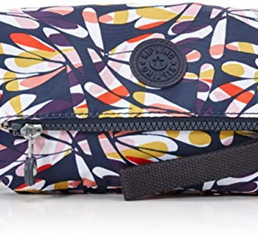 Kipling Lynne - Borsa a tracolla da donna, 20 x 12,5 x 2,5 cm, Multicolore (Multicolore (R...