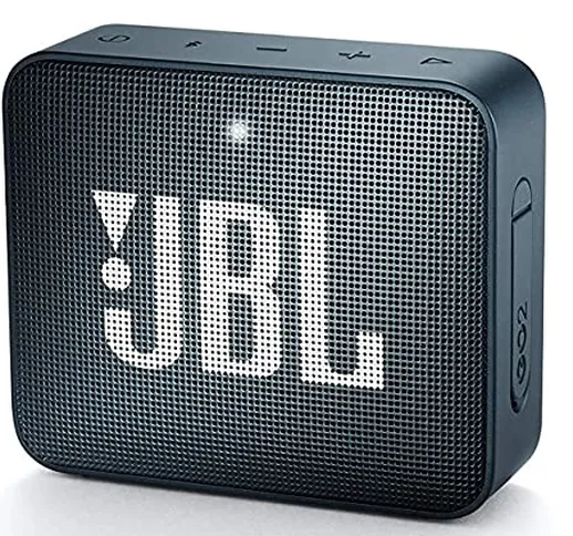 JBL GO 2 Speaker Cassa Bluetooth Portatile, Impermeabile IPX7, Con Microfono, Fino a 5 Ore...