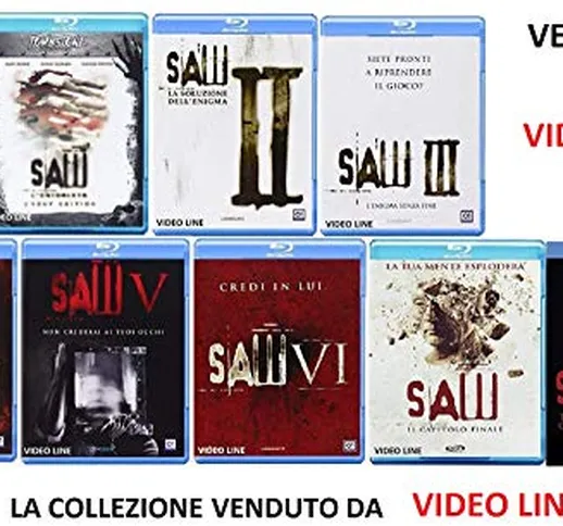 Saw - La Collezione 01-08 - (8 Blu Ray) Edizione Italiana