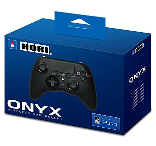 Hori Controller Bluetooth Wireless Onyx per Playstation 4 - Ufficiale Sony