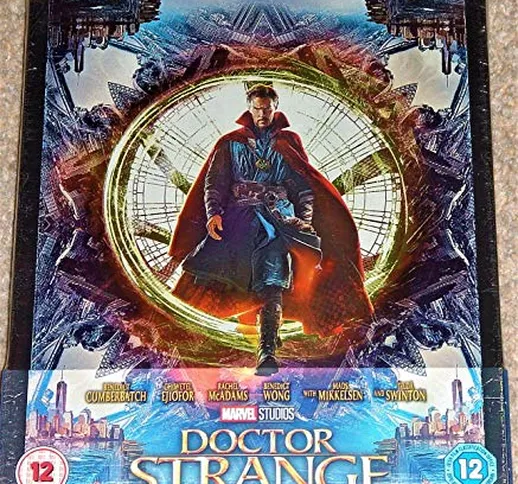 Doctor Strange 4K UHD Limited Edition Steelbook / Import / Includes Blu Ray / REGION FREE
