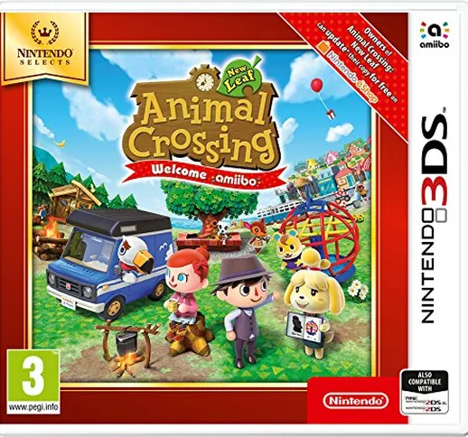 Nintendo Selects - Animal Crossing New Leaf: Welcome amiibo - Nintendo 3DS [Edizione: Regn...