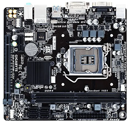 Gigabyte GA-H110M-S2V scheda madre LGA 1151 (Presa H4) Intel® H110 Micro ATX