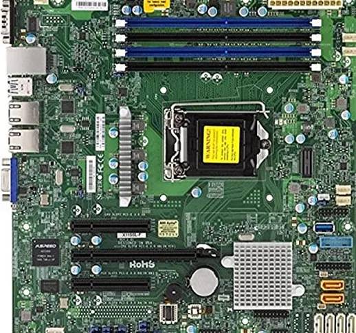 Supermicro X11SSL-F server/workstation motherboard LGA 1151 (Presa H4) Micro ATX Intel® C2...