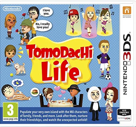 Tomodachi Life 3Ds- Nintendo 3Ds