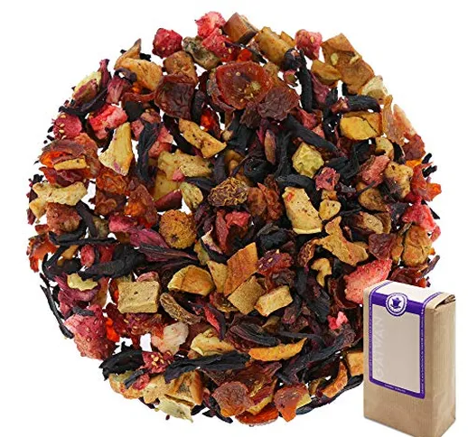 N° 1193: Tè alla frutta in foglie "Crema di Fragole" - 250 g - GAIWAN® GERMANY - tè in fog...