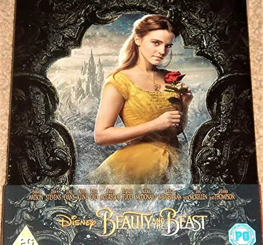 Beauty And The Beast 4K Ultra HD Limited Edition Steelbook / Import / Includes 2D Blu Ray...
