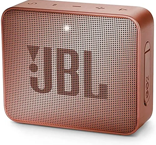 JBL GO 2 Speaker Cassa Bluetooth Portatile, Impermeabile IPX7, Con Microfono, Fino a 5 Ore...