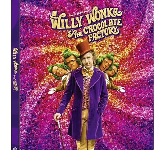 Willy Wonka e la Fabbrica di Cioccolato Steelbook (4K + Blu-ray)