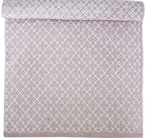 Home Decorations - Tappeto orientale in cotone, 60 x 90 cm, colore: rosa pastello