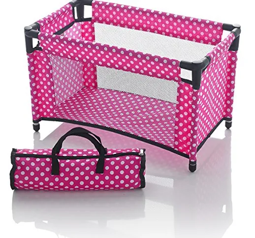 Molly Dolly - Box Lettino per Bambole con Borsa