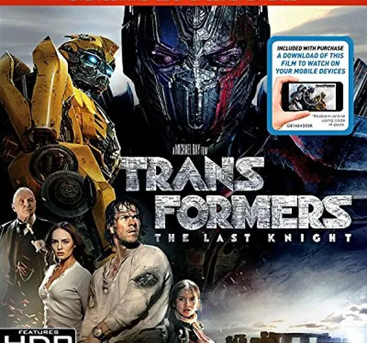 Transformers: The Last Knight (Uhd/Bd + Itunes + Bonus Disc) (3 Blu-Ray) [Edizione: Regno...