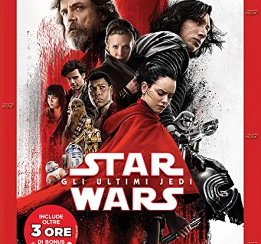 Star Wars: Gli Ultimi Jedi (3 Blu-Ray 3D + 2D);Star Wars - The Last Jedi