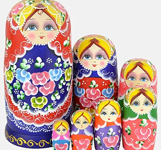 YAKELUS Marchio di Matrioska specializzato, Nesting Dolls Matrioske Bambola Matrioska Russ...