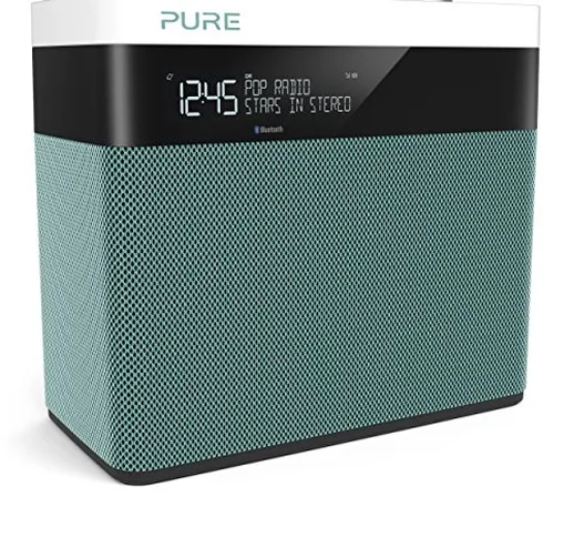 Pure Pop Maxi S radio stereo portatile (DAB/DAB+, Bluetooth, LCD-Display) Mint
