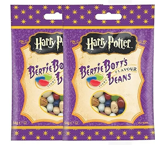 Harry Potter Bertie Bott's Every Flavour Jelly Belly Beans - 2 Pack (2x 54g)