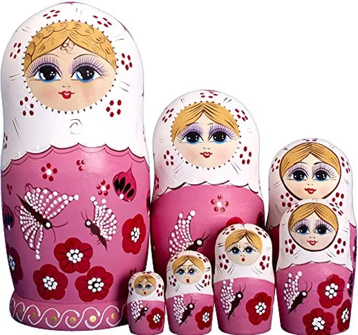 YAKELUS Marchio di Matrioska specializzato, Nesting Dolls Matrioske Bambola Matrioska Russ...