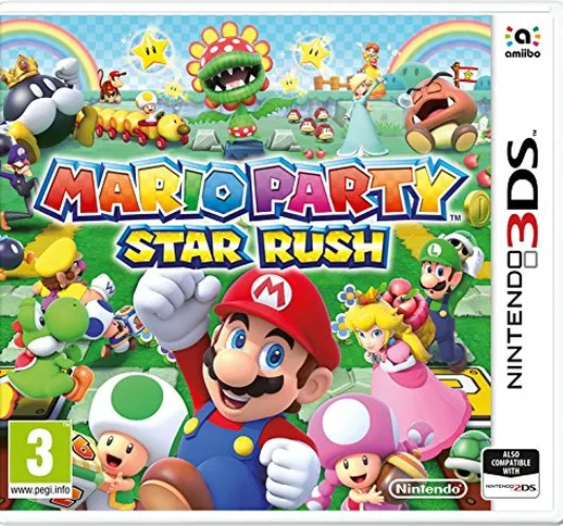 Mario Party: Star Rush 3Ds- Nintendo 3Ds