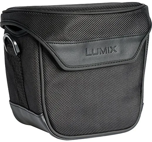 Custodia/borsa Panasonic DMW-PZS89 per Lumix FZ72, FZ82, FZ200, colore: nero.