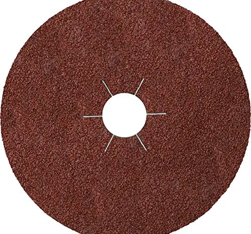 Klingspor 316484 FS 764 - Disco smerigliatore in fibra, 180 x 22 mm, 25 pz, grana 36