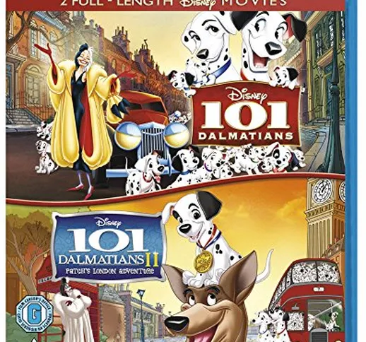 101 Dalmatians/101 Dalmatians 2 (2 Blu-Ray) [Edizione: Regno Unito] [Edizione: Regno Unito...