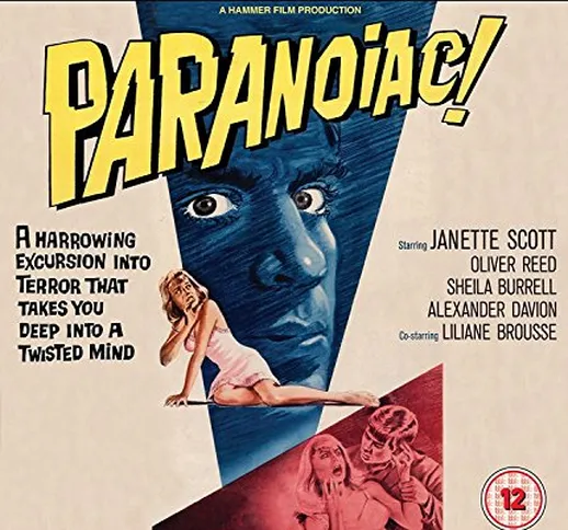 Paranoiac (Blu-Ray+Dvd) [Edizione: Regno Unito]