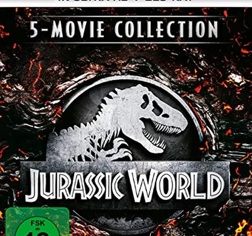 Jurassic World - 5-Movie Collection (4K Ultra HD) (5 BR4Ks + 5 BRs)