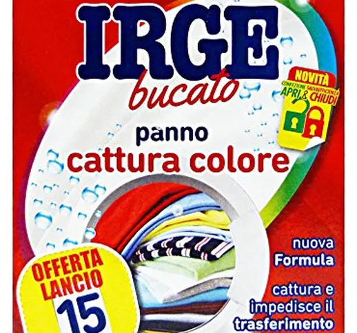 IRGE Set 40 AcchiappaColore X 15 Fogli Detergenti casa