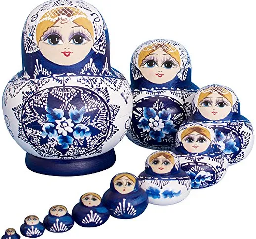 YAKELUS Marchio di Matrioska specializzato, nesting dolls Matrioske Bambola Matrioska russ...