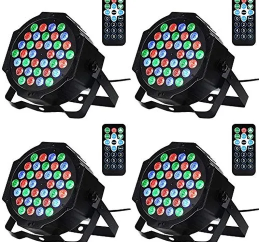 Pattern Stage Light, 36LED Par Lights for Stage Lighting con RGB Magic Effect Tramite Tele...