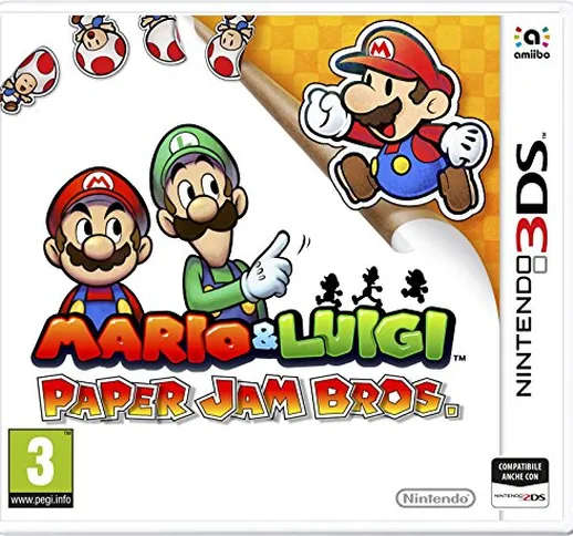 Nintendo 3DS - Mario & Luigi: Paper Jam Bros, Videogioco [Edizione Italiana]