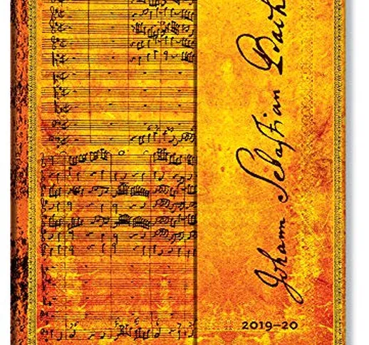 Paperblanks - Agenda settimanale 18 mesi luglio 2019 - dicembre 2020, Bach, Kantate BWV 11...