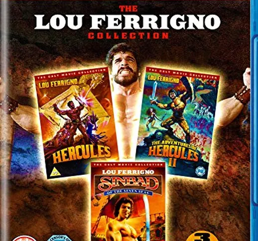Lou Ferrigno Cult Collection (3 Blu-Ray) [Edizione: Regno Unito] [Edizione: Regno Unito]