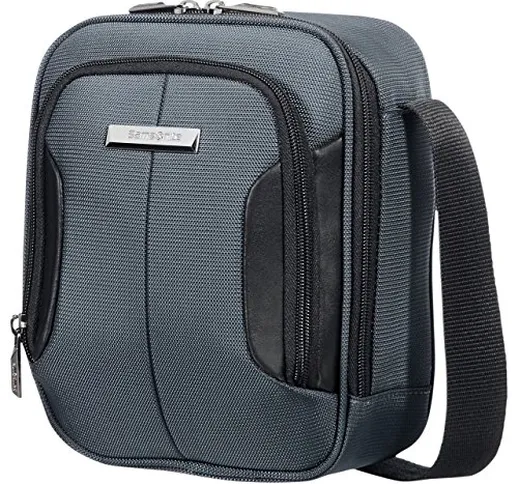 Samsonite TABLET CROSSOVER 7.9" (GREY/BLACK) -XBR  Borsa Messenger, 24 cm, Grigio