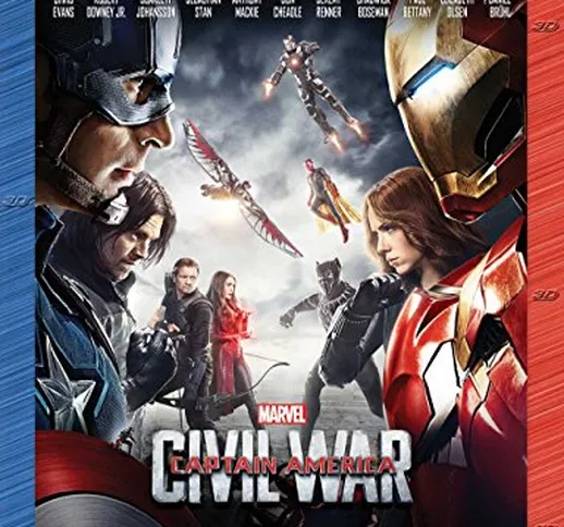 Captain America Civil War 3D (2 Blu-Ray);Captain America - Civil War