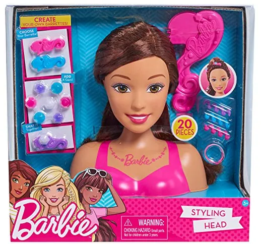 Barbie The Just Play Small Styling Head - Mc, Multicolor