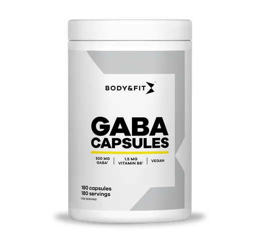 GABA Capsules - Body&Fit - 180 Capsule
