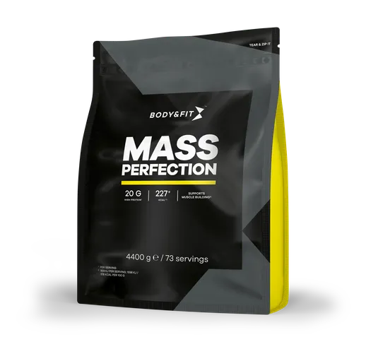 Mass Perfection - Body&Fit - Frullato Nocciola E Caramello - 4,4 Kg (73 Frullati)