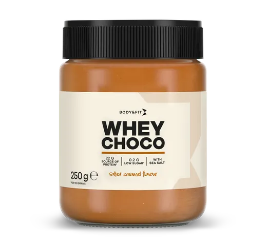 Whey Choco - Body&Fit - Caramello Salato - 250 Grammi