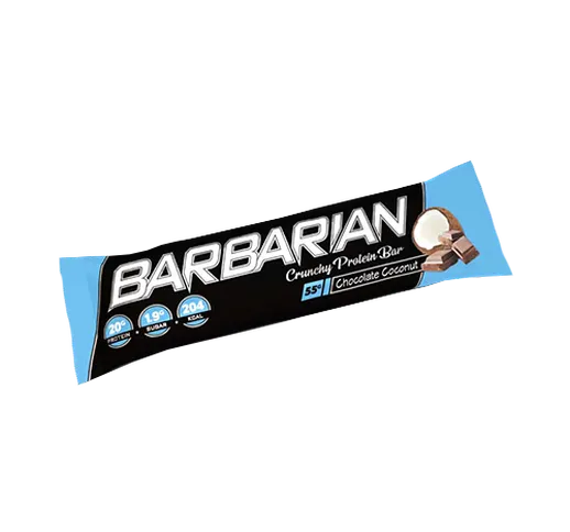 Barbarian Crunchy Protein Bar -  - Cioccolato E Cocco - 55 Grammi (1 Barrette)