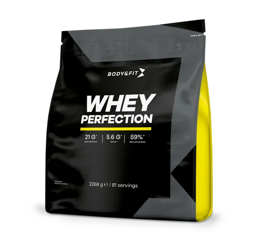Whey Perfection - Body&Fit - Cioccolato E Nocciola - 2,26 Kg (81 Frullati)