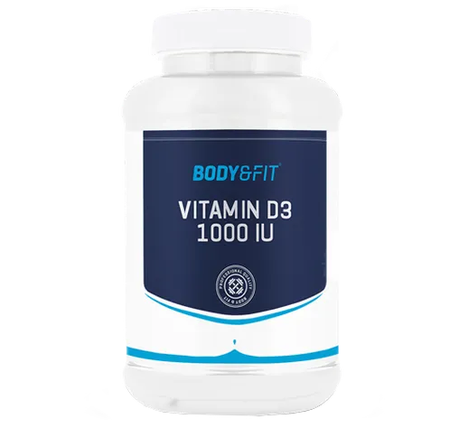 Vitamina D3 - 1000iu - Body&Fit - 180 Capsule